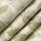 Green Stain Resistant Performance Pet Friendly Abstract Leaves Woven Pattern Upholstery Fabric by The Yard - SKU: Alcove Aloe